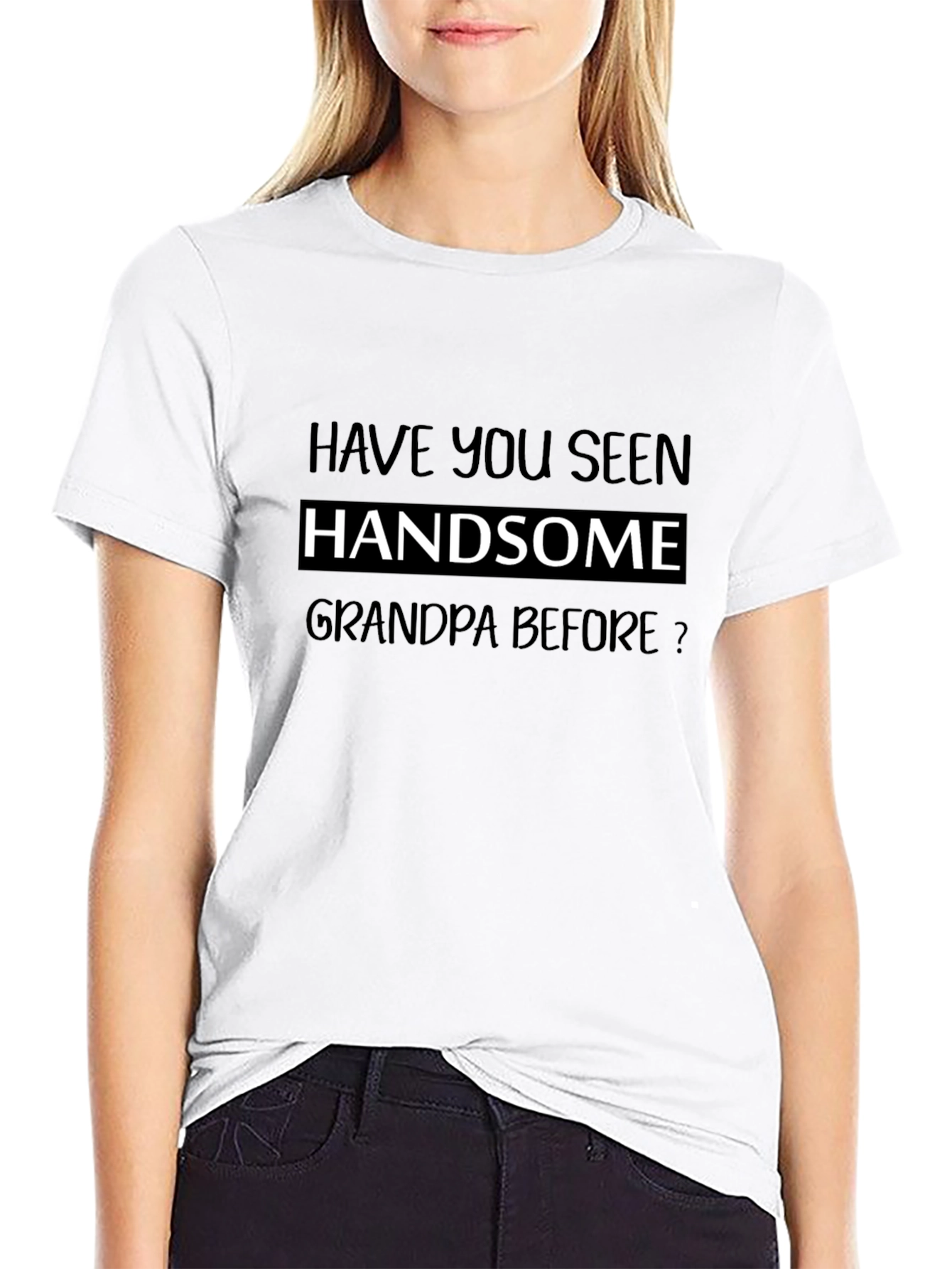 Handsome Grandpa Graphic T-Shirt