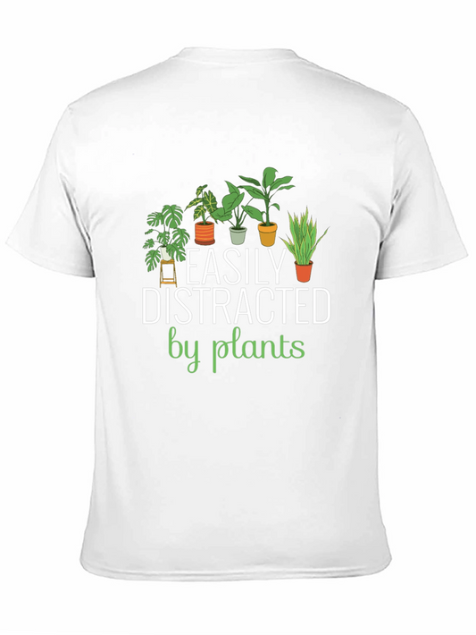 Easily Distracted By Plants Graphic Tee
