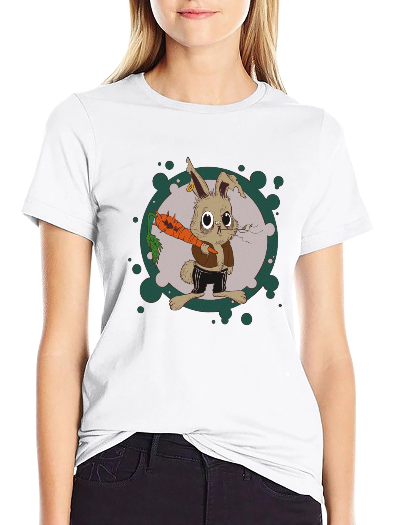 Rabbit Carrot Club T-Shirt