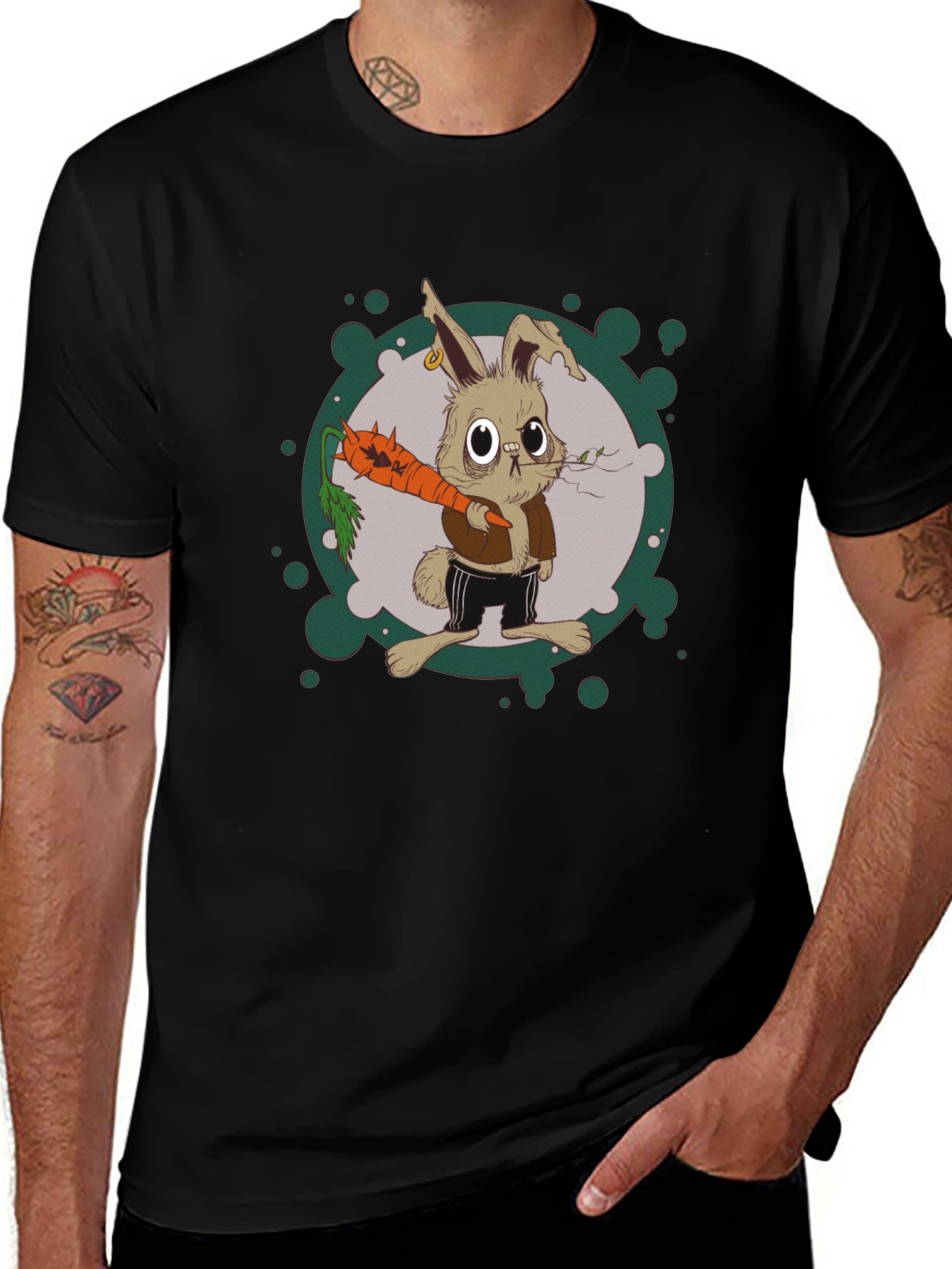 Rabbit Carrot Club T-Shirt