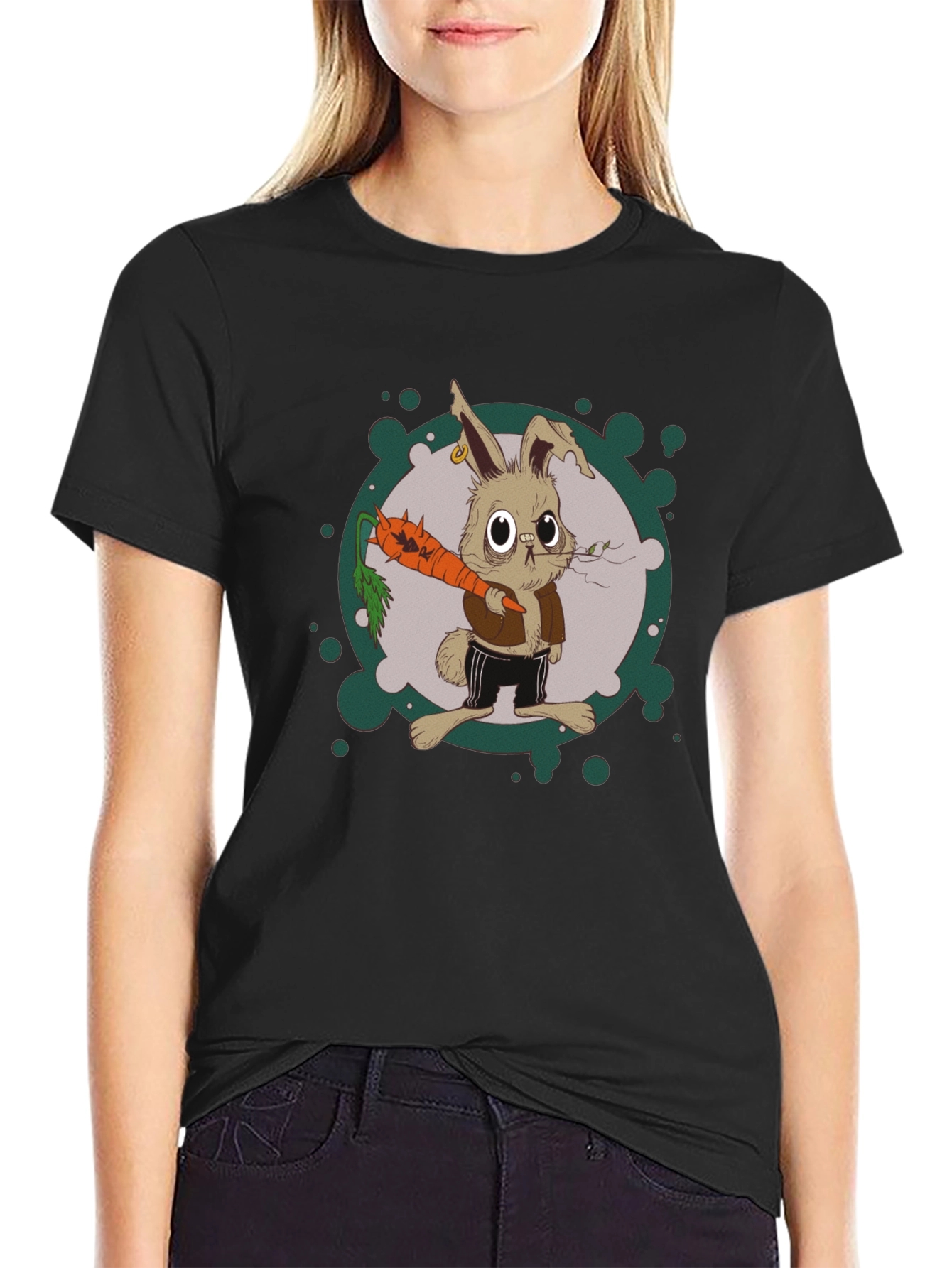 Rabbit Carrot Club T-Shirt