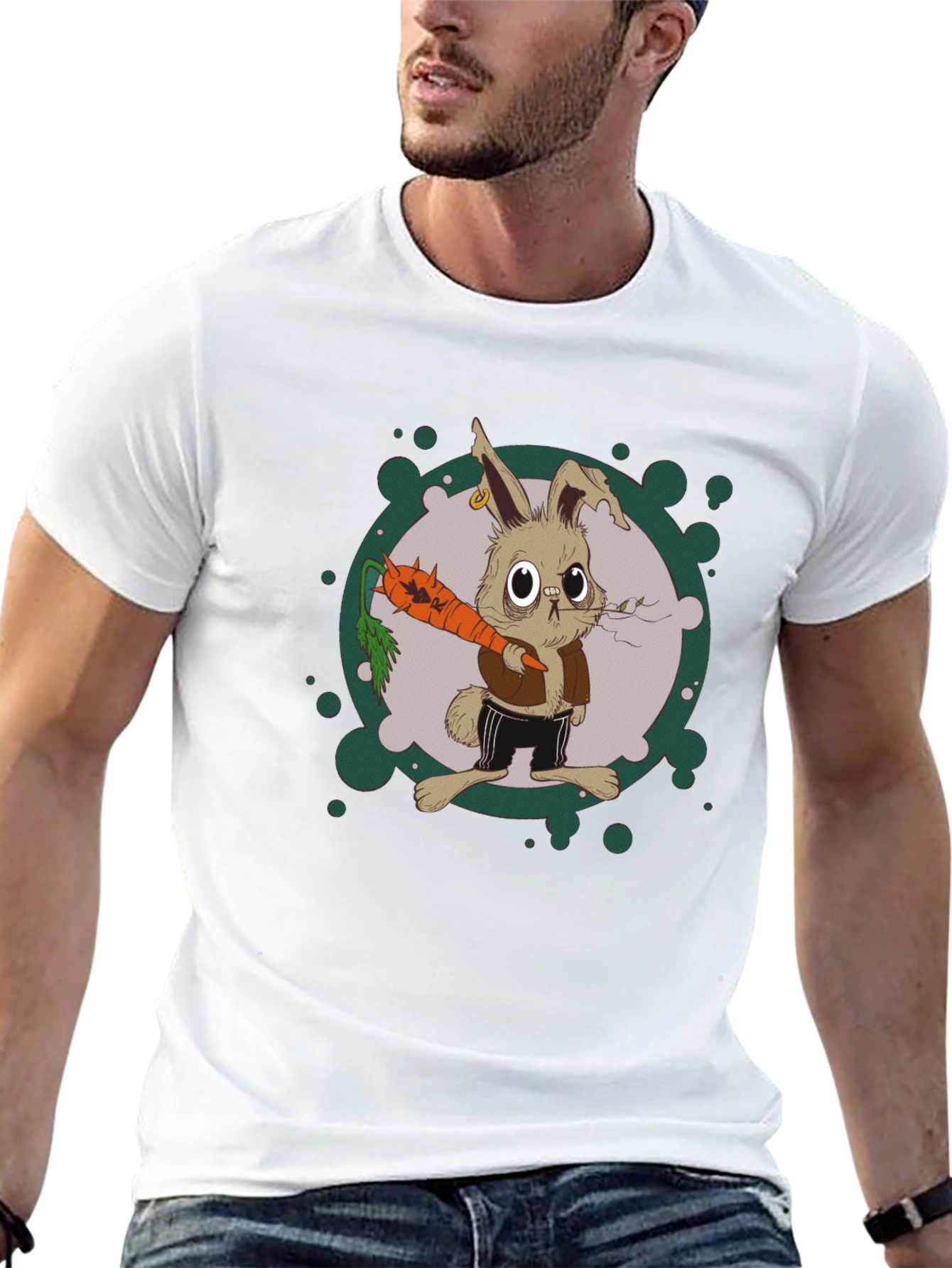 Rabbit Carrot Club T-Shirt