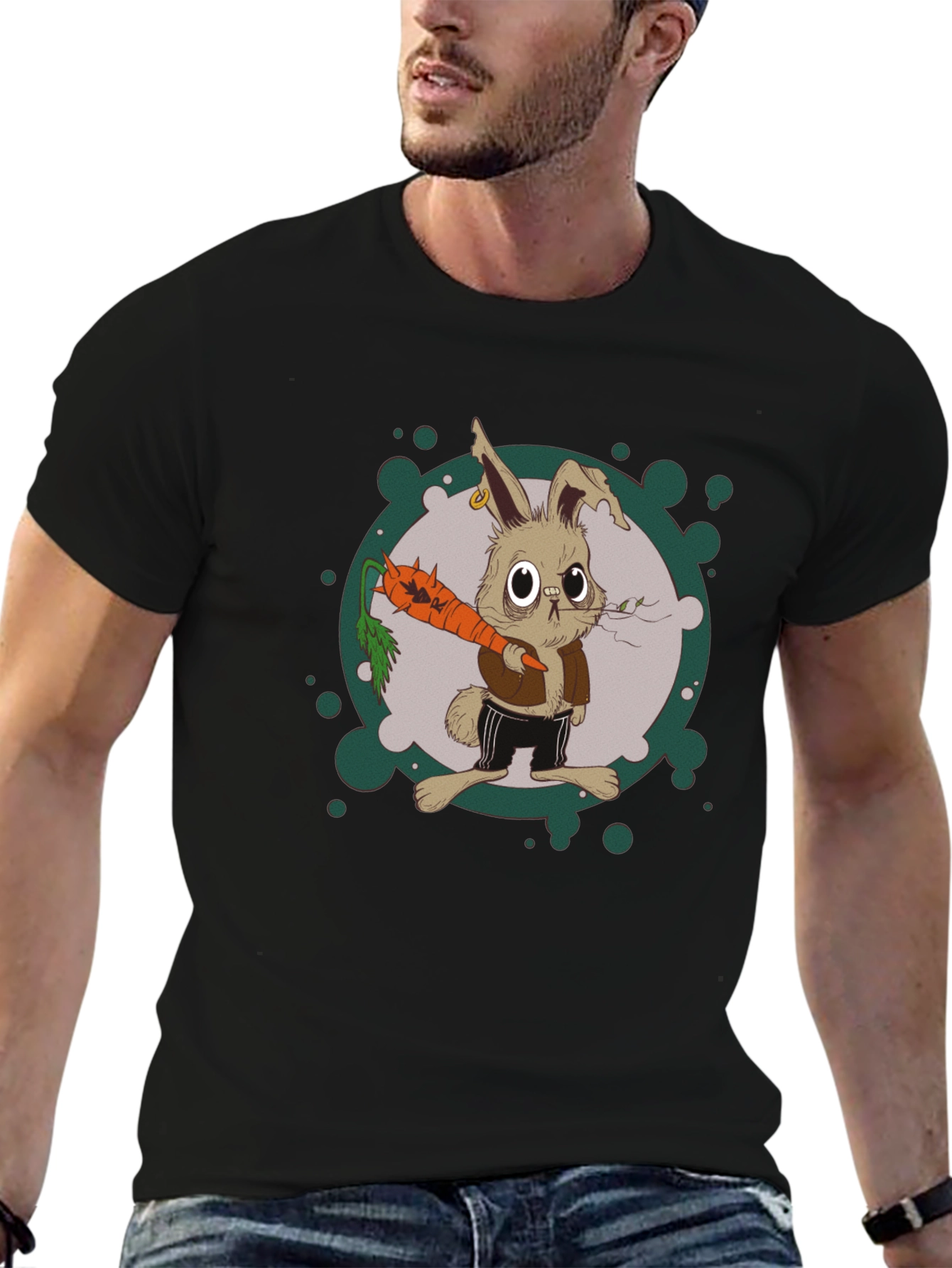 Rabbit Carrot Club T-Shirt