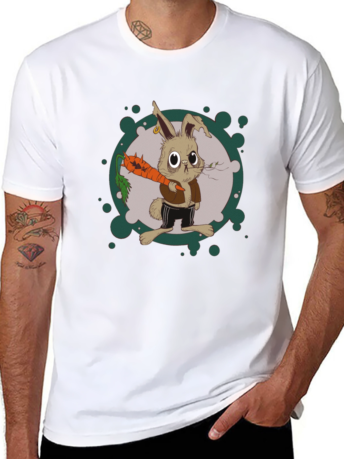 Rabbit Carrot Club T-Shirt