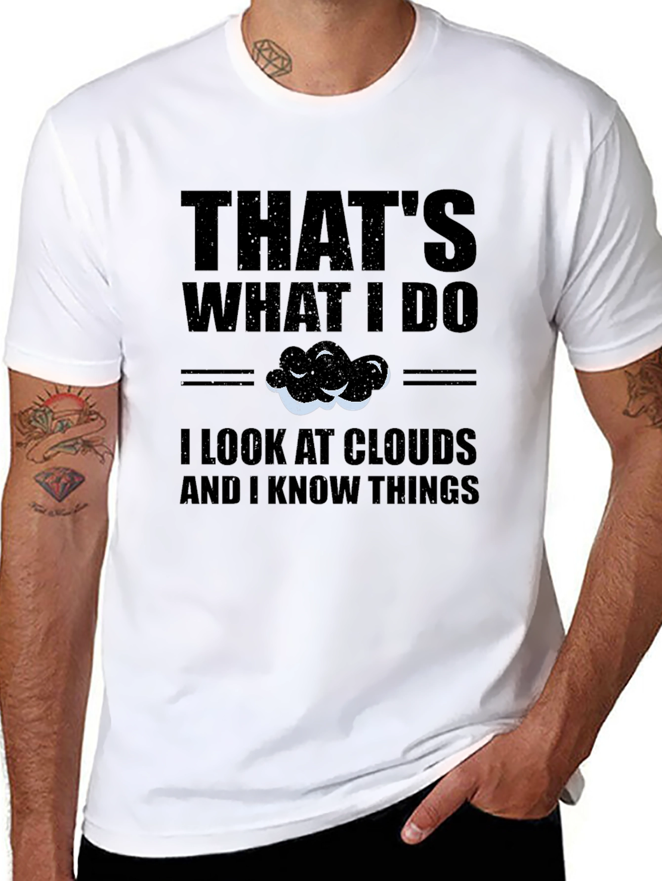 Thats What I Do I Look at Clouds T-Shirt