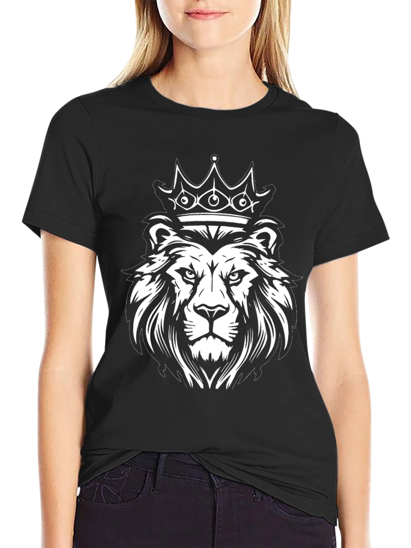 Lion King Graphic Tee - Black