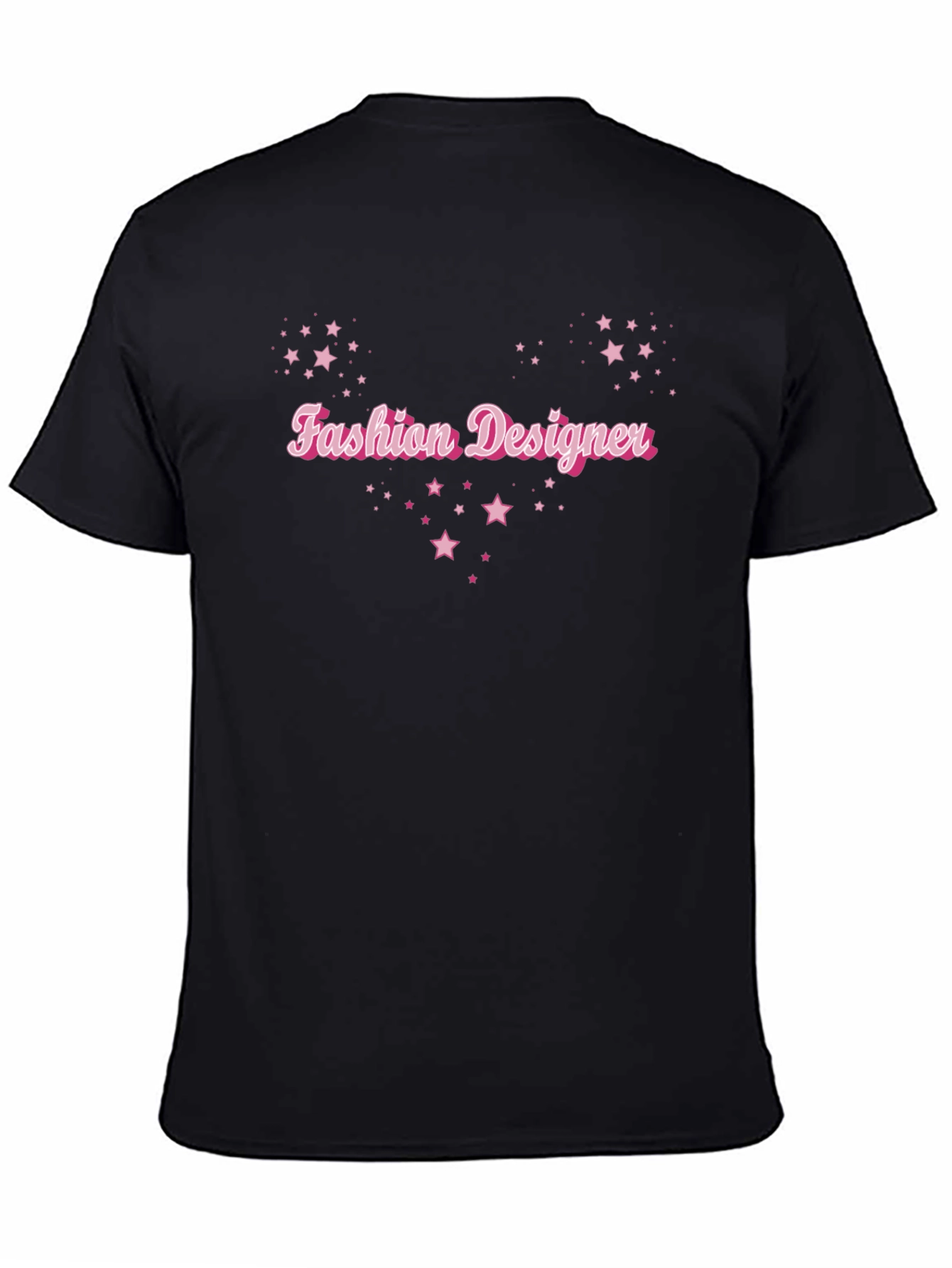 Fashion Designer Starry Black Tee