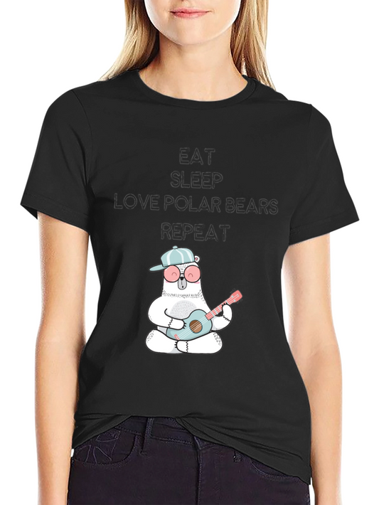 Eat Sleep Love Polar Bears T-Shirt