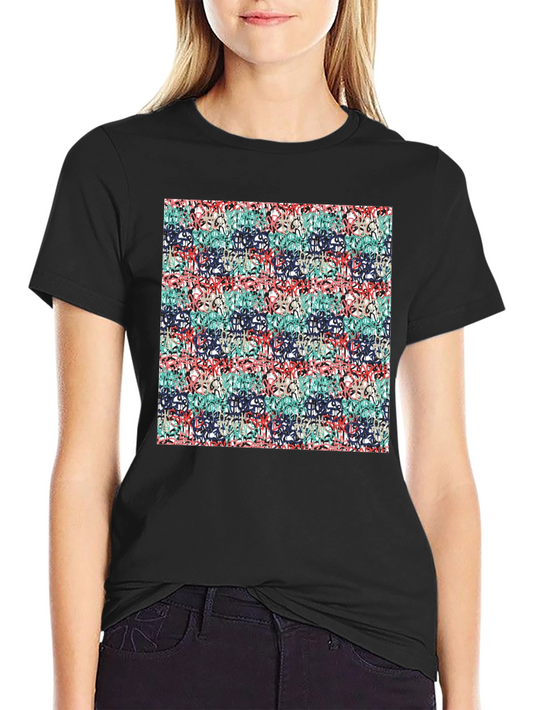 Abstract Graffiti Style T-Shirt