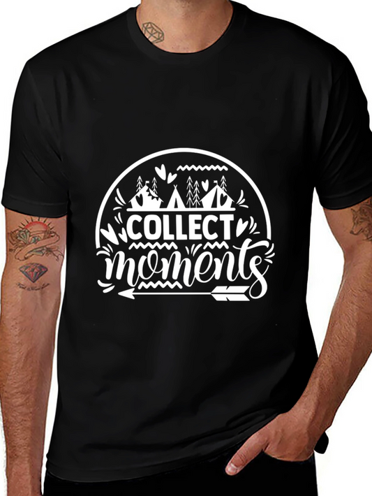 Collect Moments Black Graphic Tee