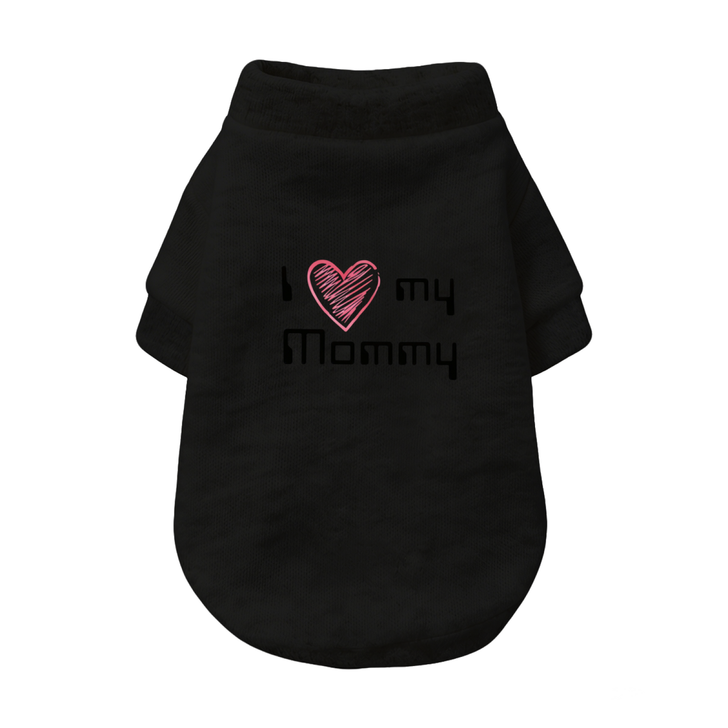 Sweet My Mommy Print Pet Cardigan Sweater
