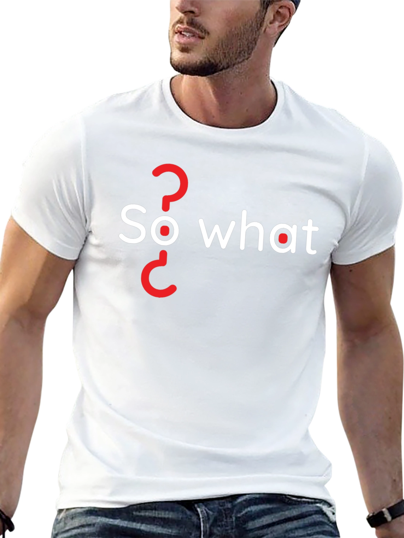 So What Question Mark Graphic Tee