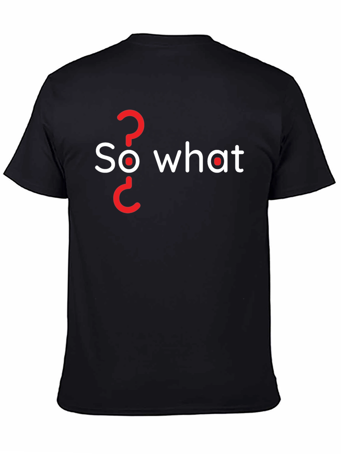 So What Question Mark Graphic Tee