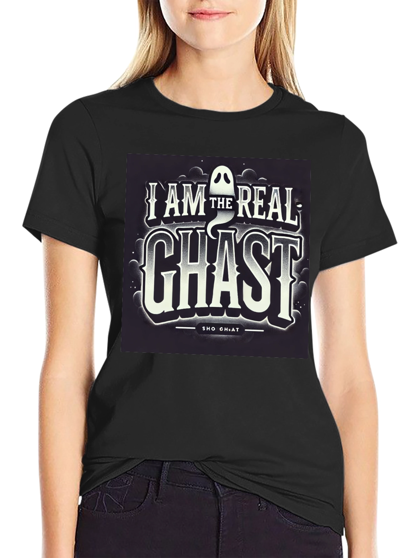 I AM The Real Ghast Graphic Tee Halloween