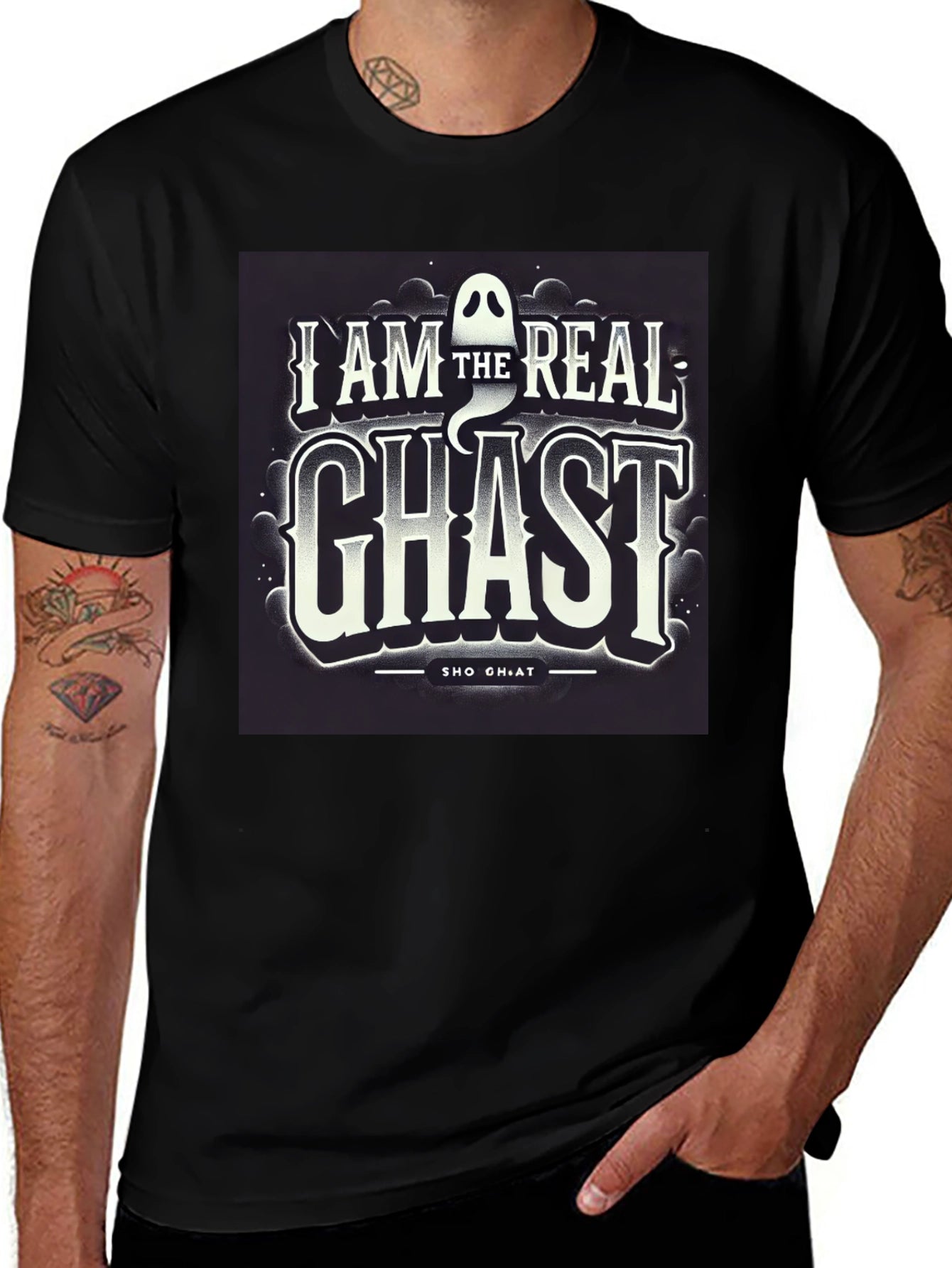 I AM The Real Ghast Graphic Tee Halloween