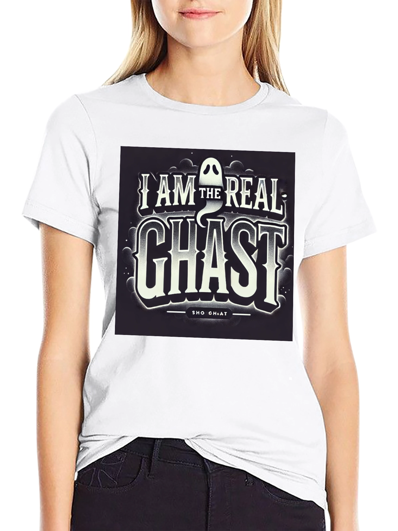I AM The Real Ghast Graphic Tee Halloween