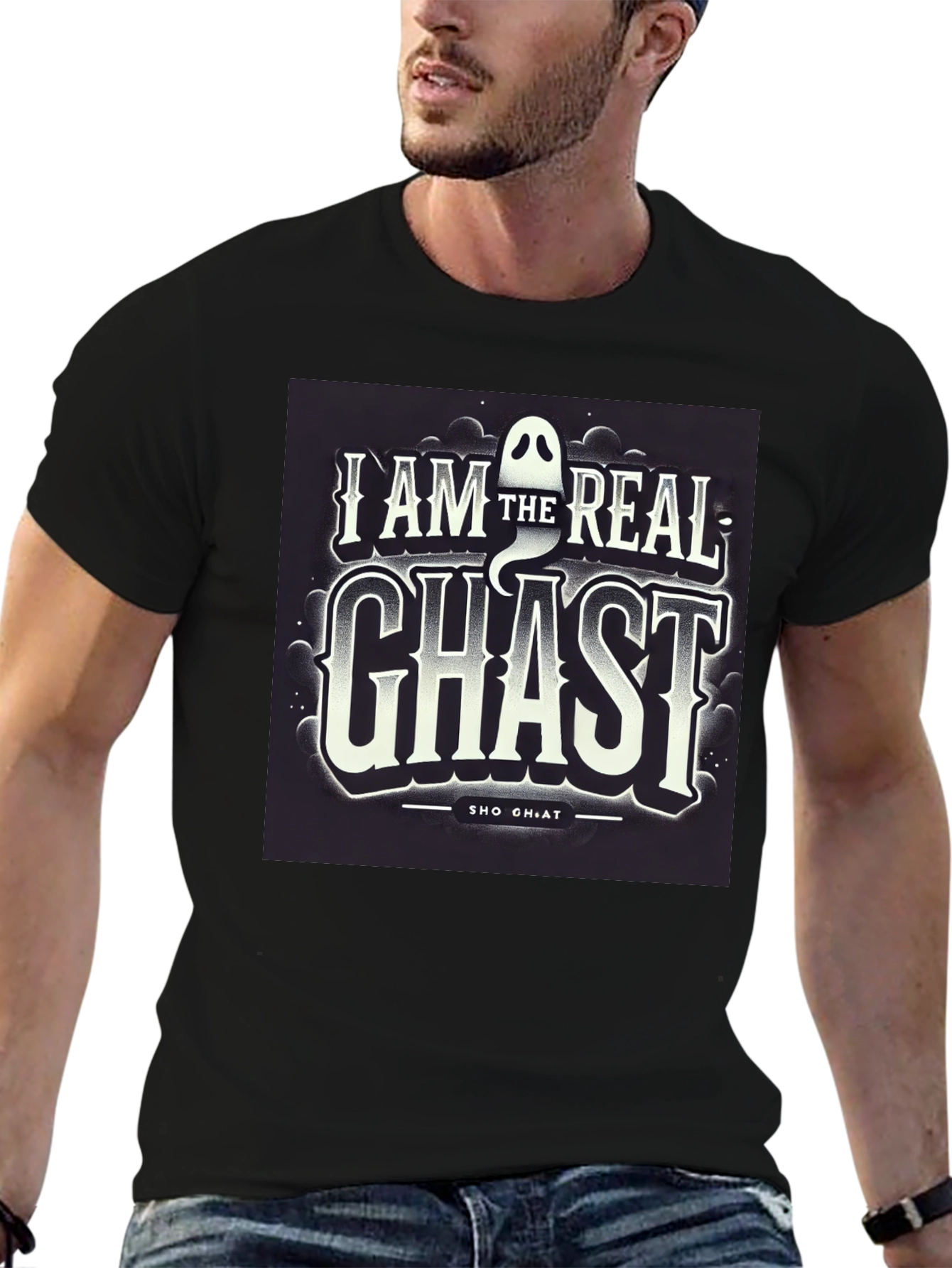 I AM The Real Ghast Graphic Tee Halloween