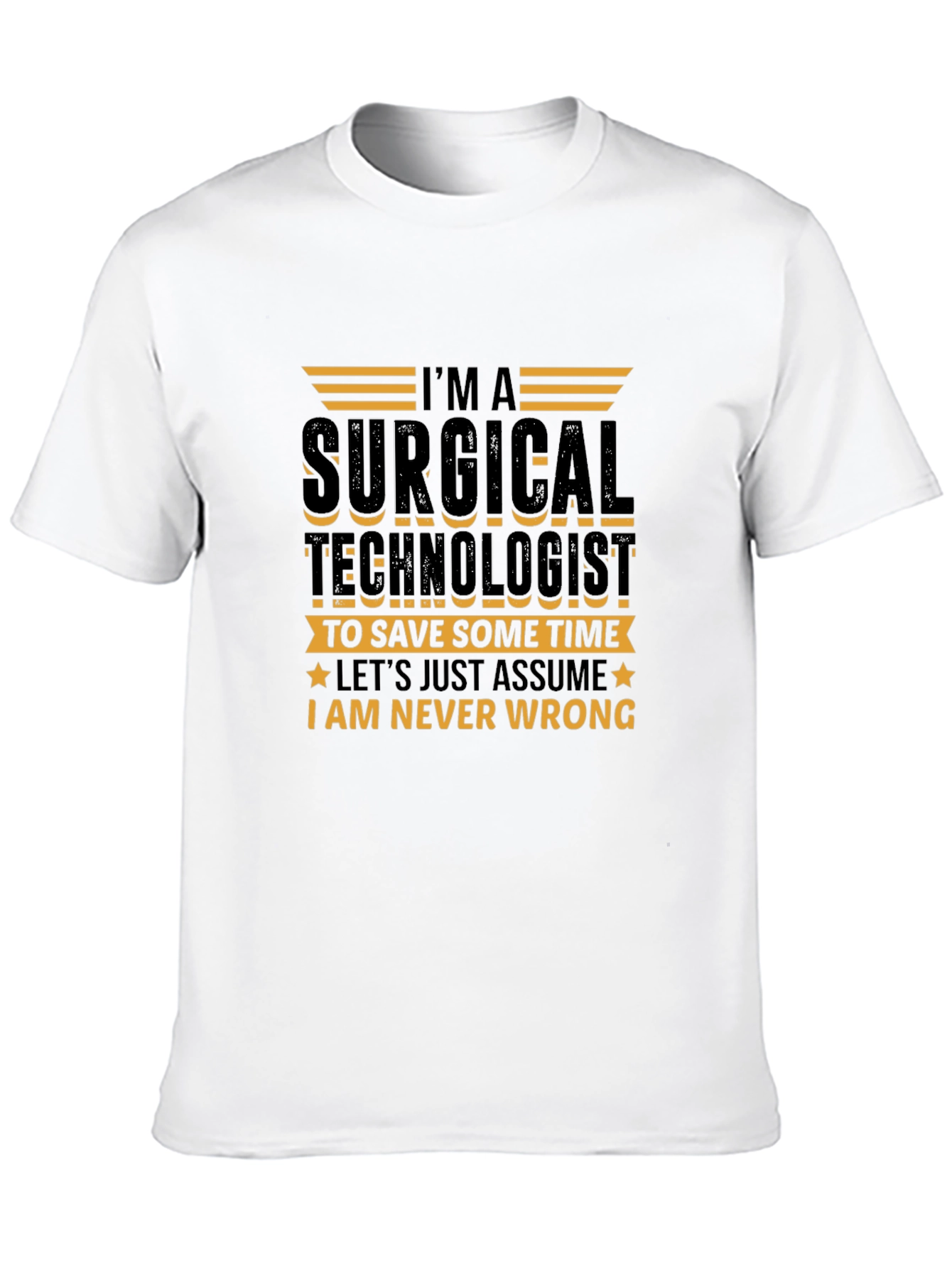 Surgical Technologist Black T-Shirt