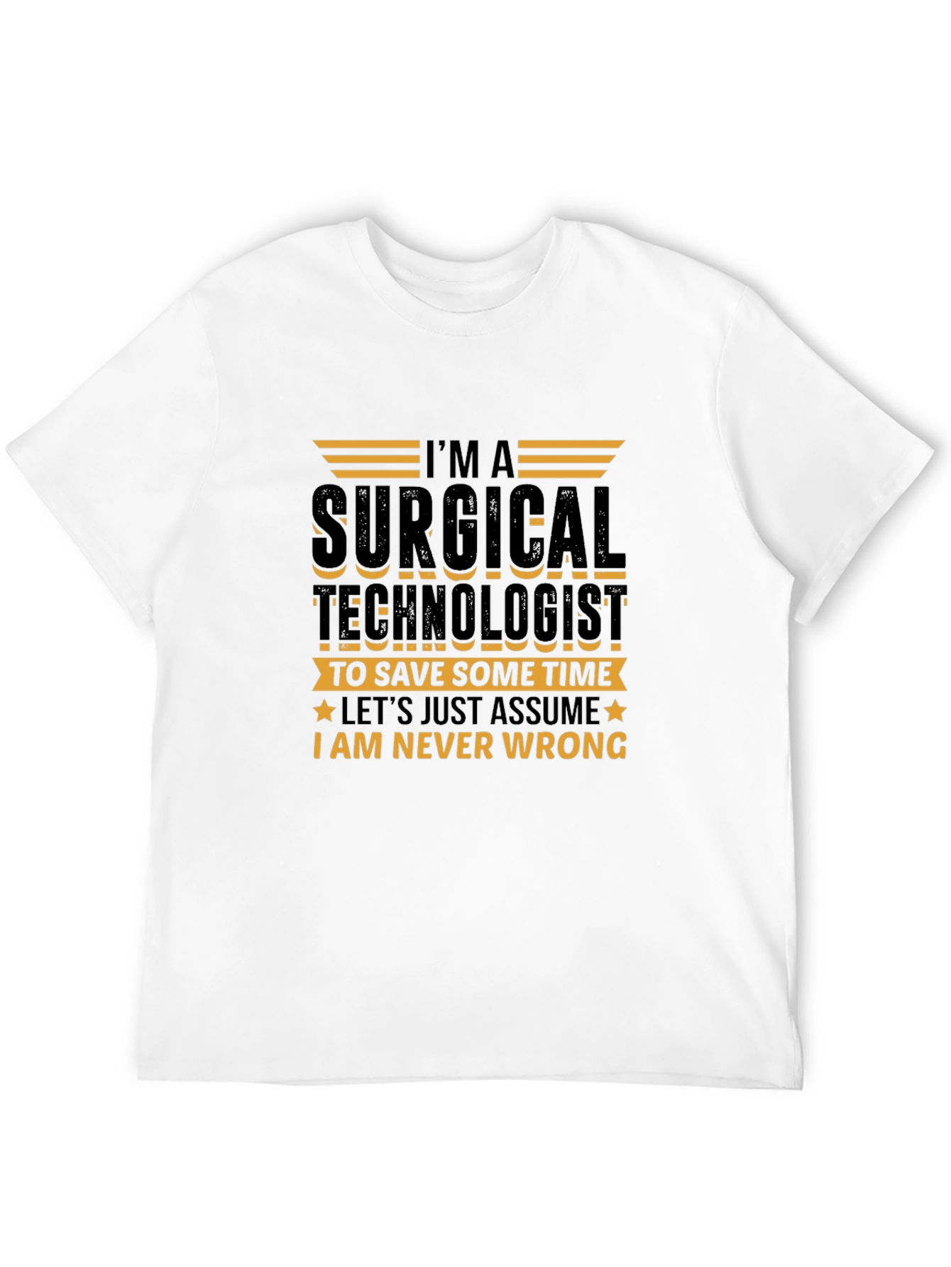 Surgical Technologist Black T-Shirt