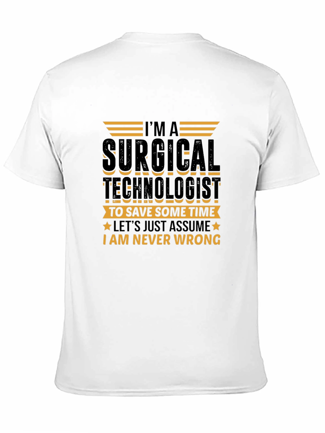 Surgical Technologist Black T-Shirt