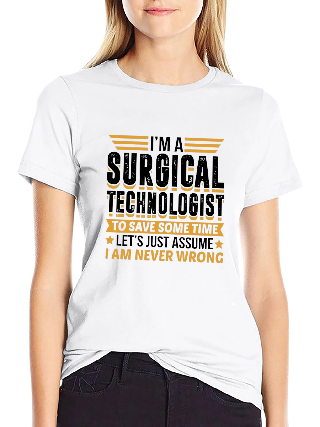 Surgical Technologist Black T-Shirt
