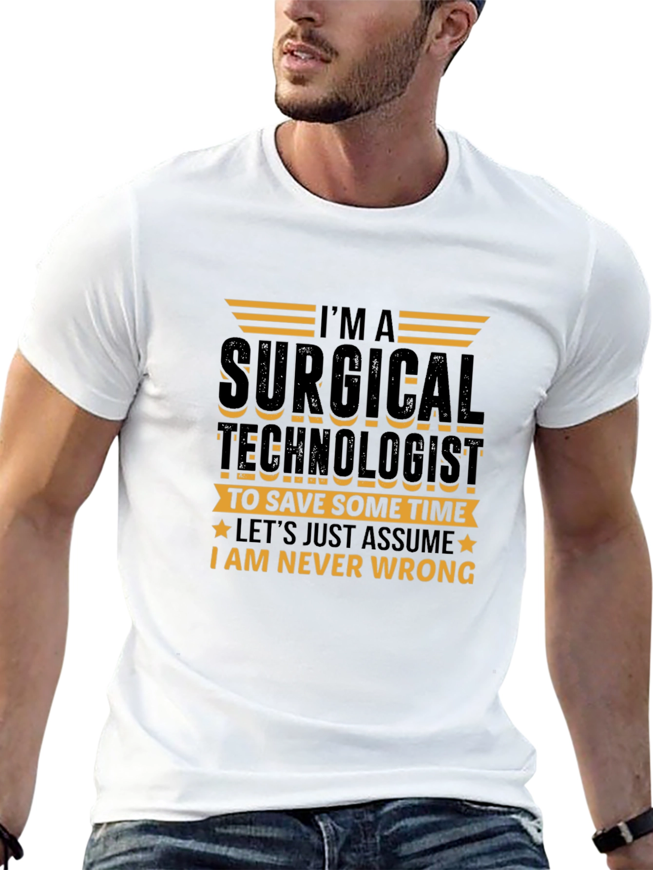Surgical Technologist Black T-Shirt