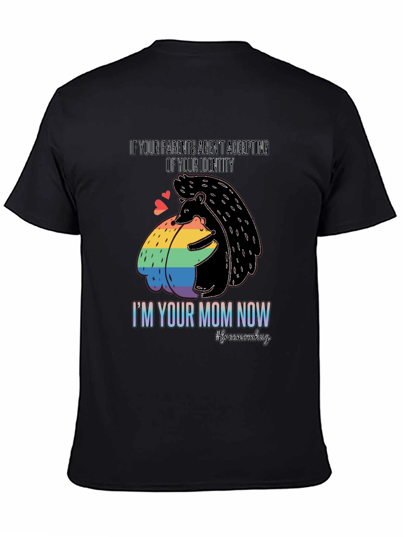 LGBTQ+ Supportive Hedgehog T-Shirt