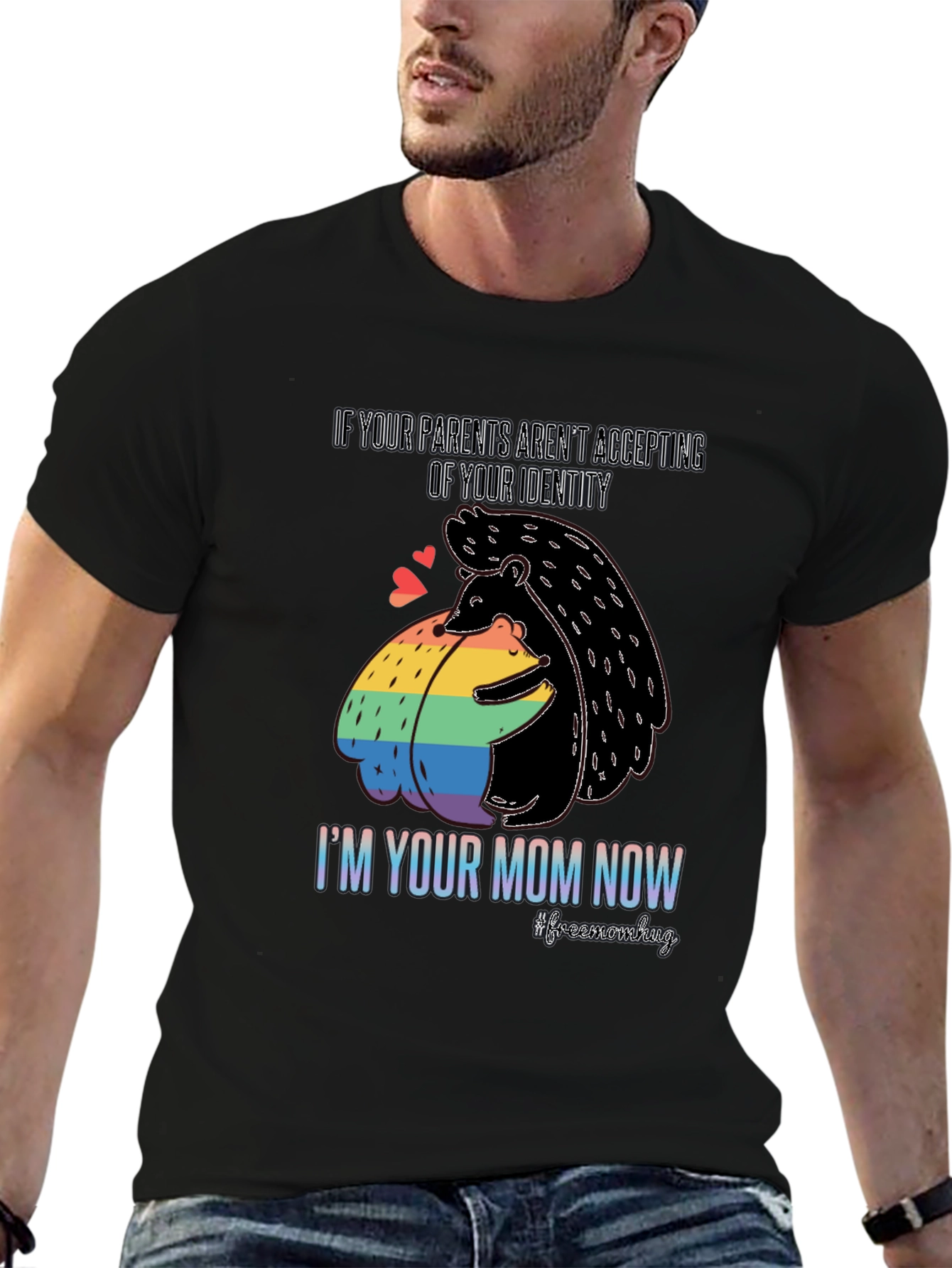 LGBTQ+ Supportive Hedgehog T-Shirt