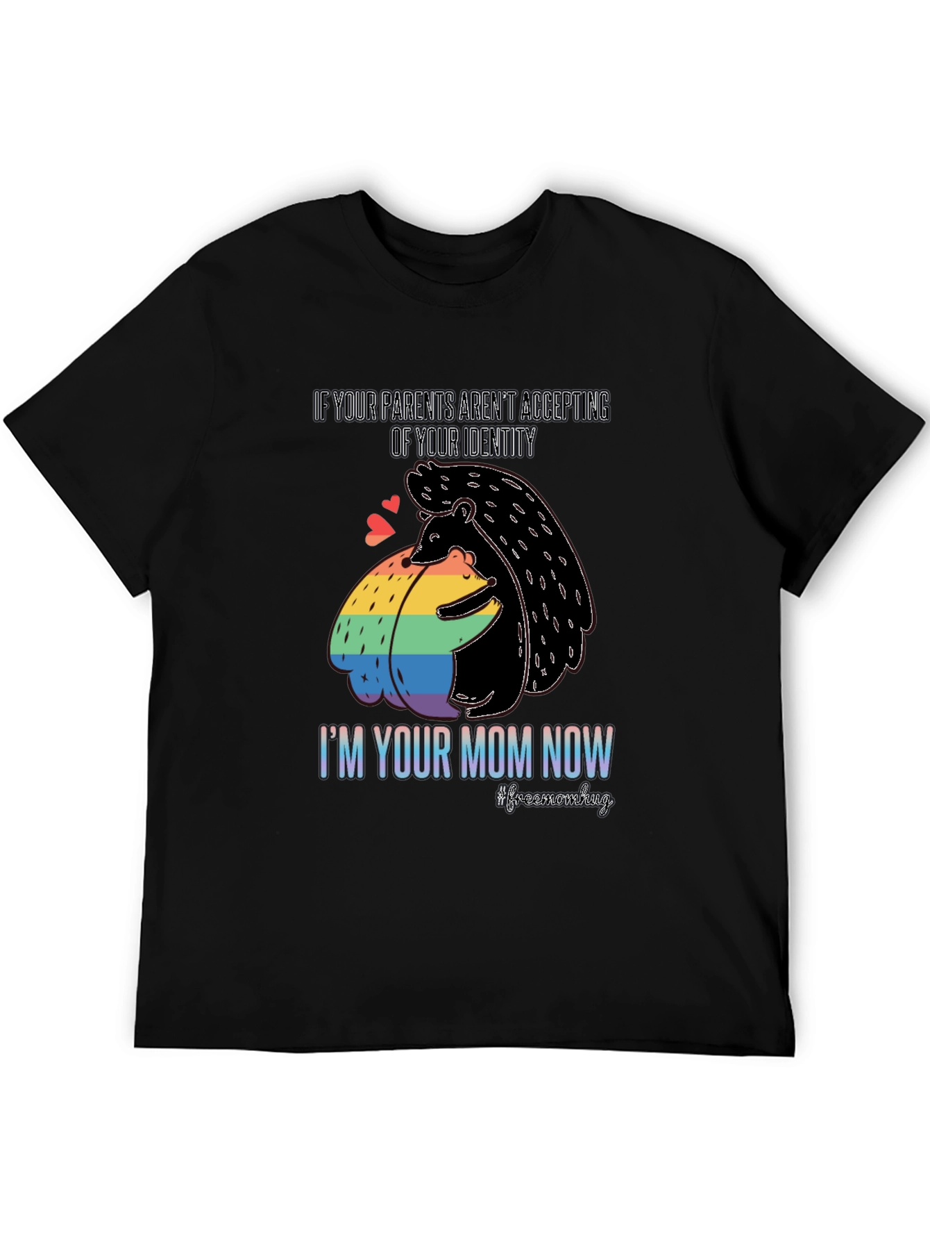 LGBTQ+ Supportive Hedgehog T-Shirt