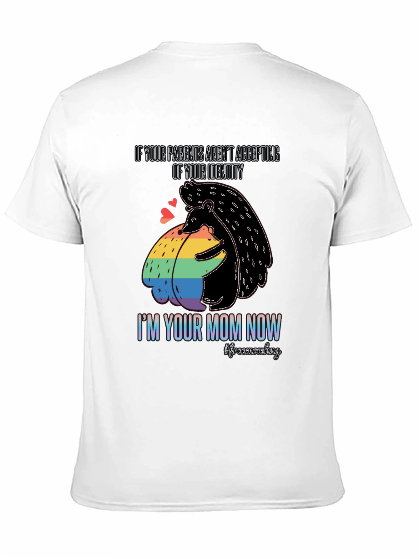 LGBTQ+ Supportive Hedgehog T-Shirt