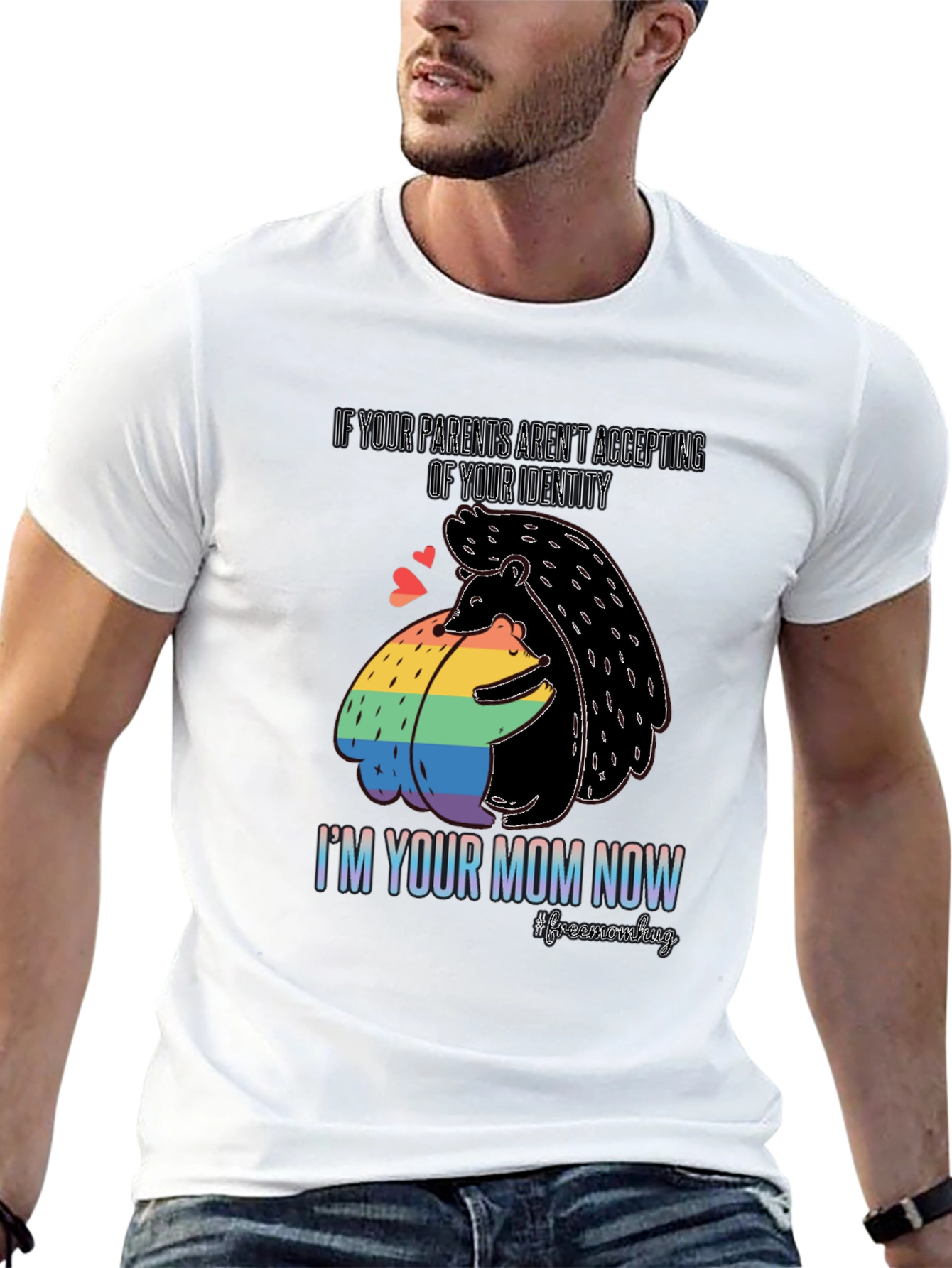 LGBTQ+ Supportive Hedgehog T-Shirt