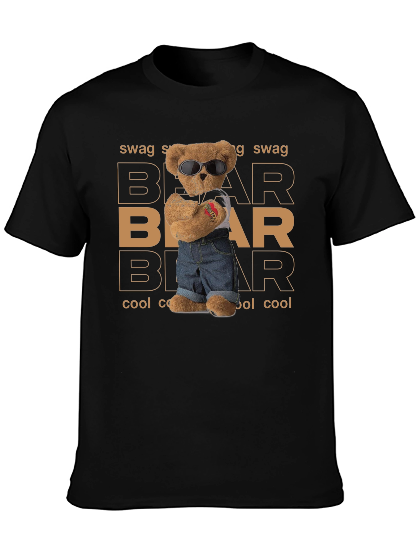 Cool Bear Swag Graphic Tee