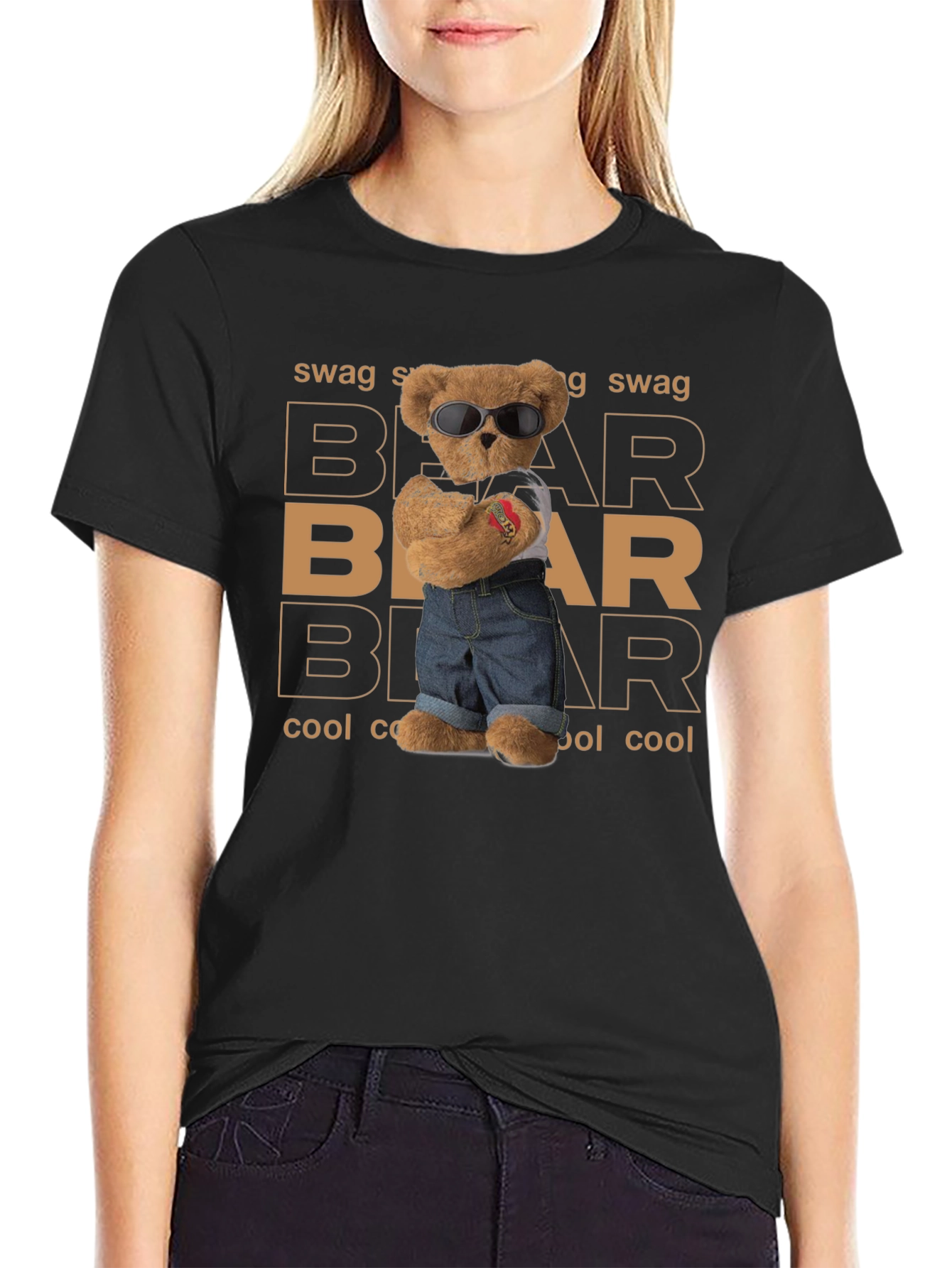 Cool Bear Swag Graphic Tee