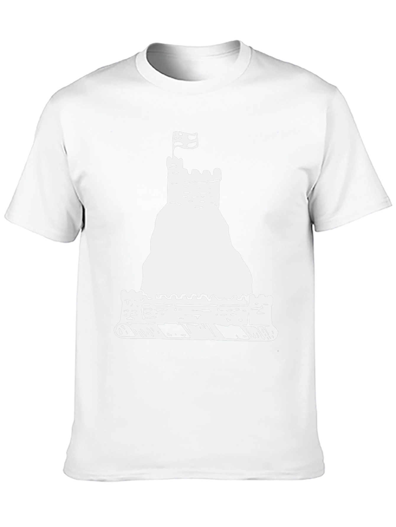 Castle T-Shirt Unique Graphic Tee