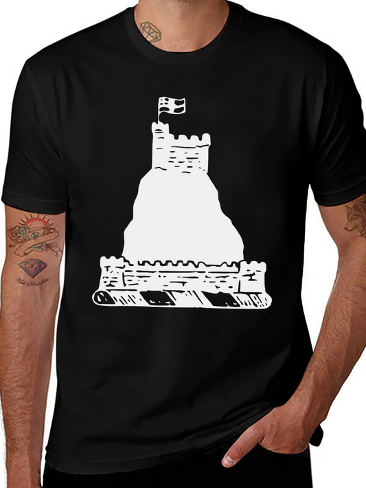 Castle T-Shirt Unique Graphic Tee