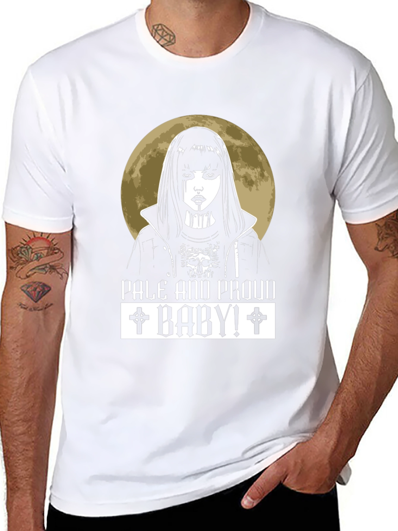 Pale and Proud Baby T-Shirt