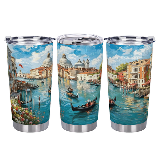 Venetian Grand Canal Gondola Dreamscape 20oz Tumbler