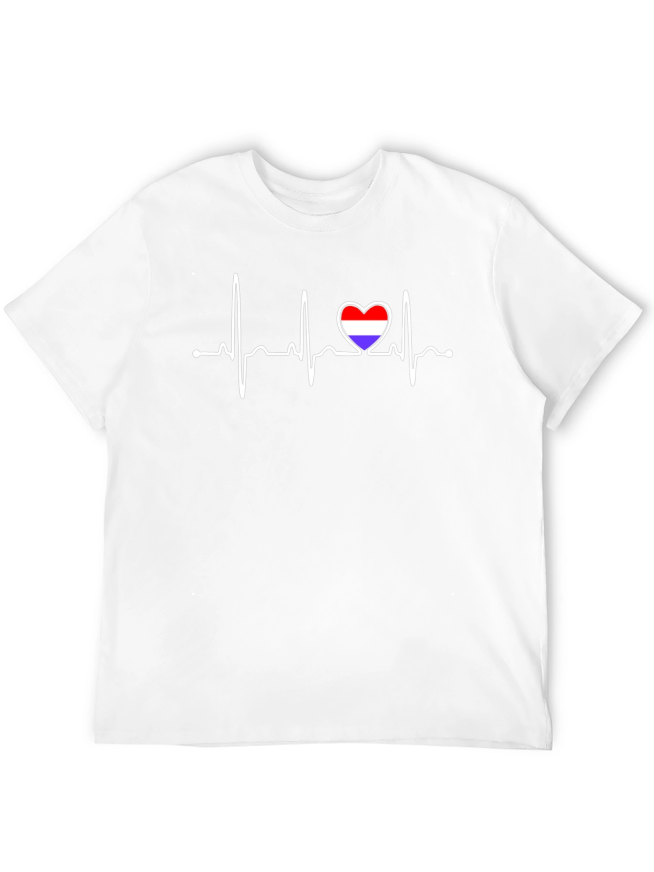 Heartbeat Netherlands Flag T-Shirt