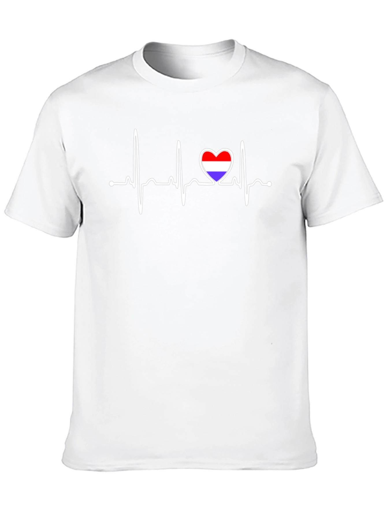 Heartbeat Netherlands Flag T-Shirt