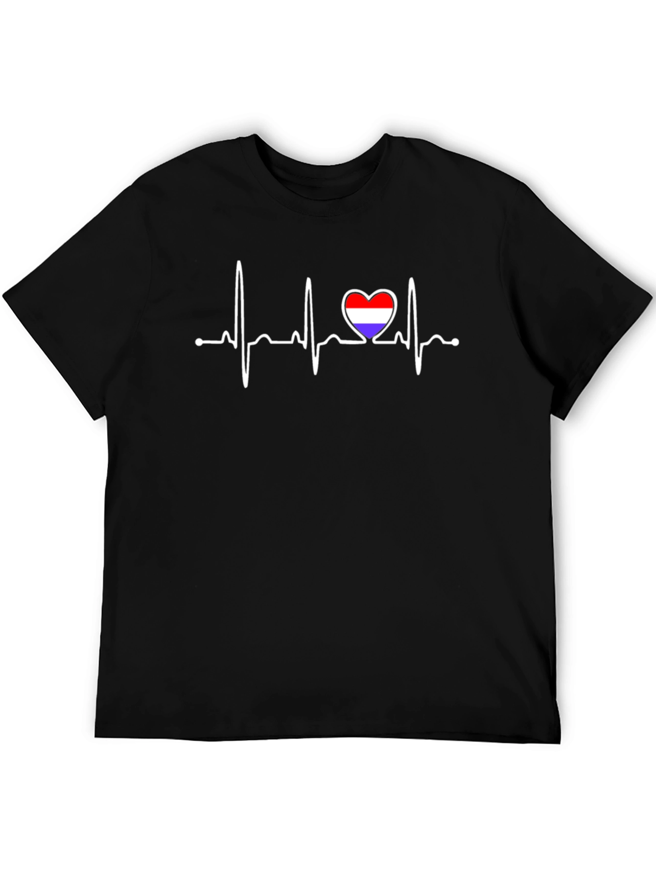 Heartbeat Netherlands Flag T-Shirt