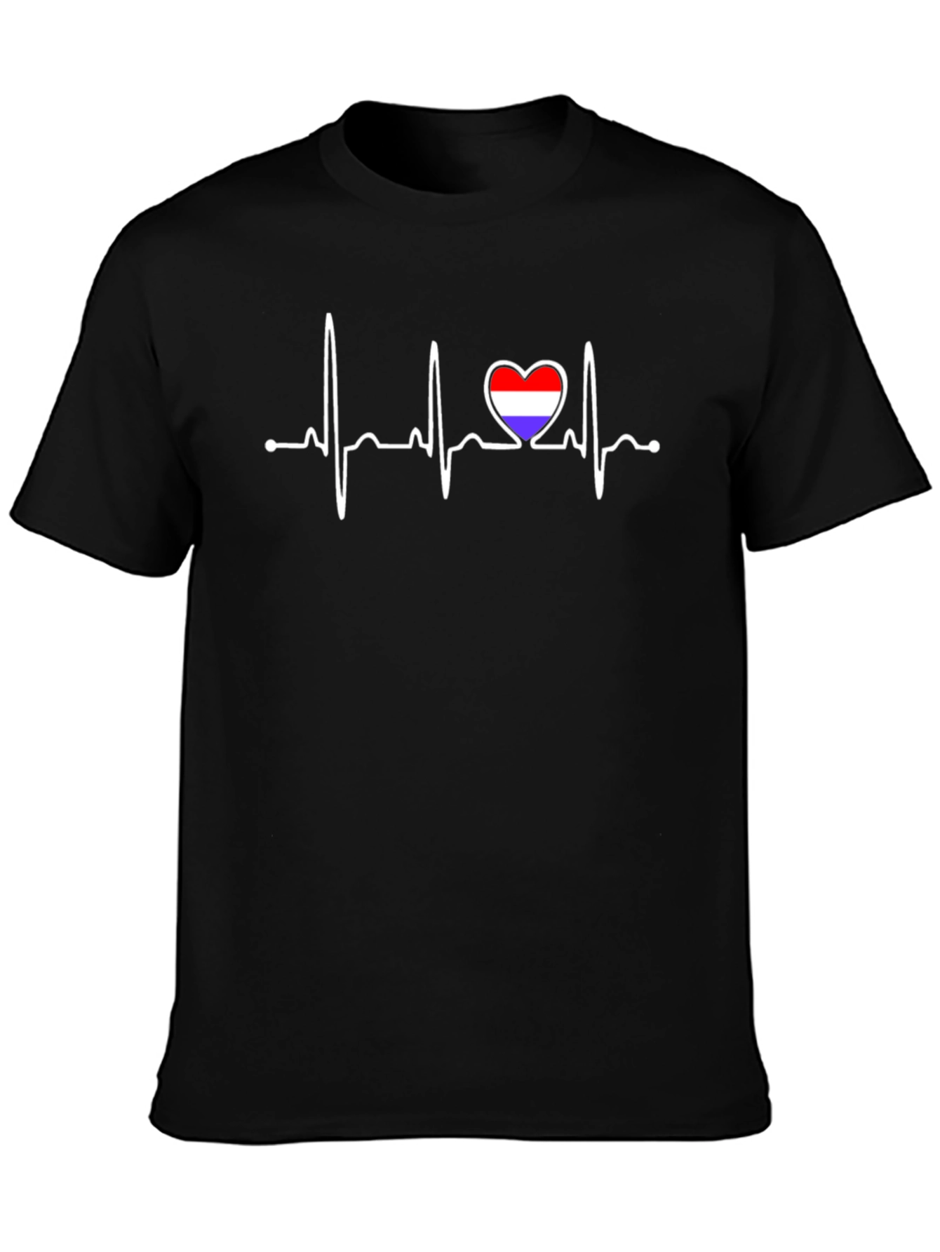 Heartbeat Netherlands Flag T-Shirt