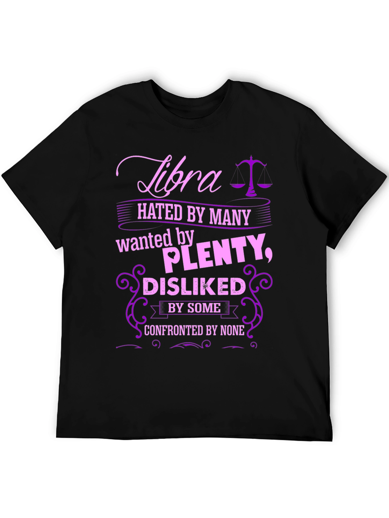 Libra Zodiac Graphic T-Shirt - Hated By Many