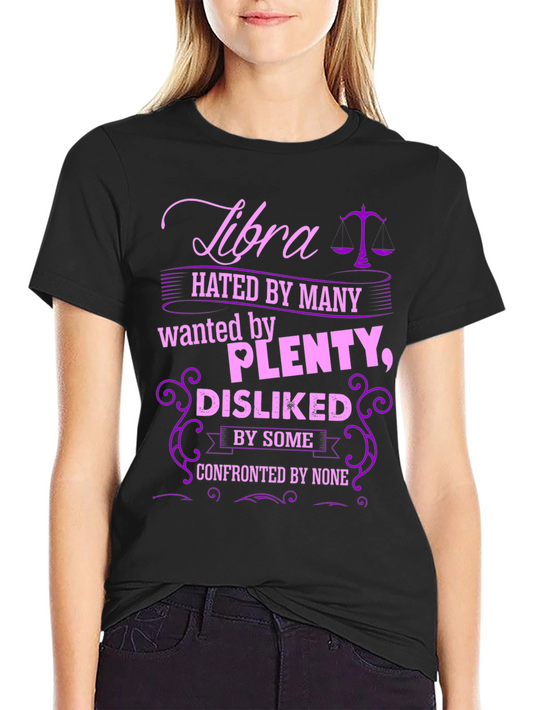 Libra Zodiac Graphic T-Shirt - Hated By Many