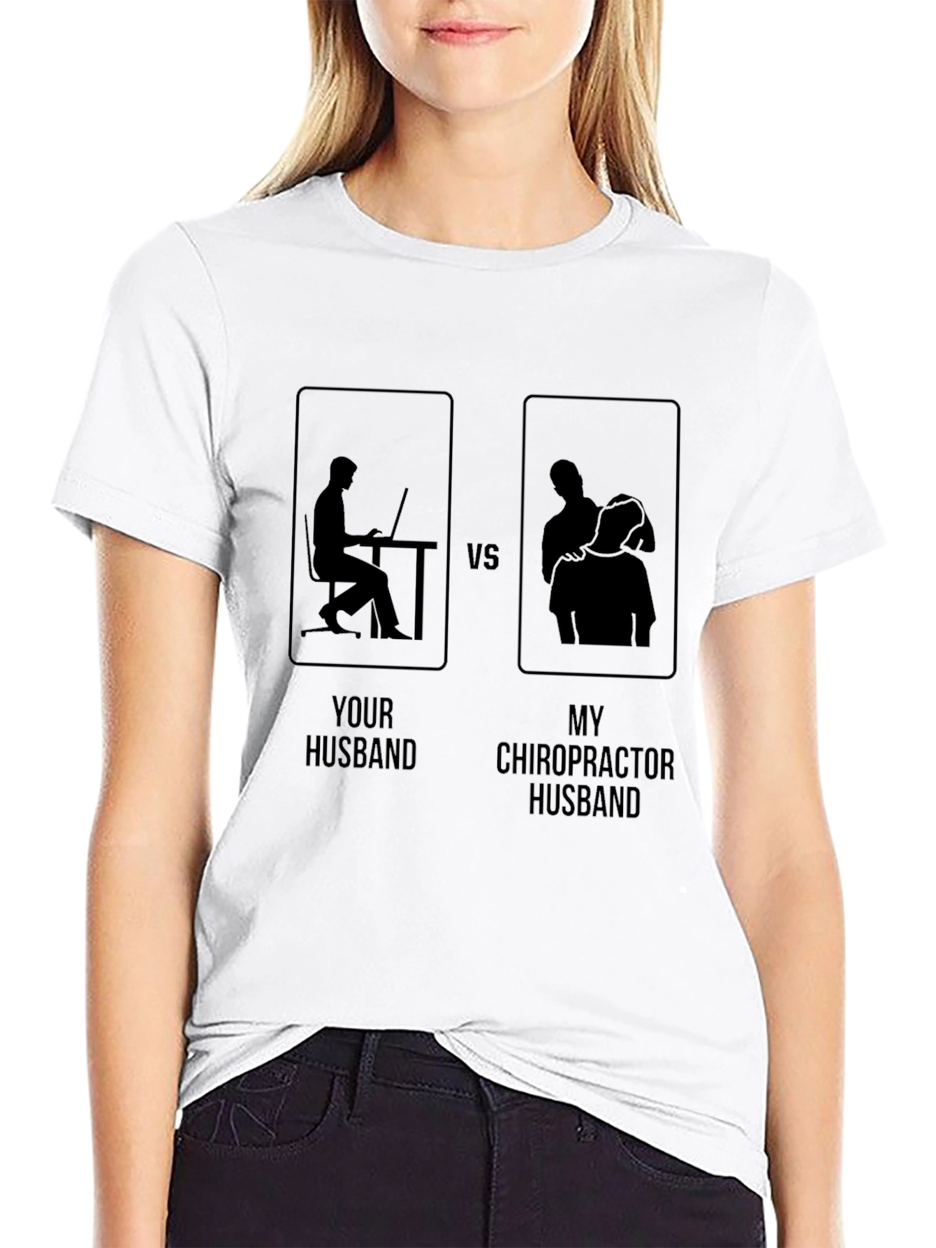 Chiropractor Husband Graphic Tee