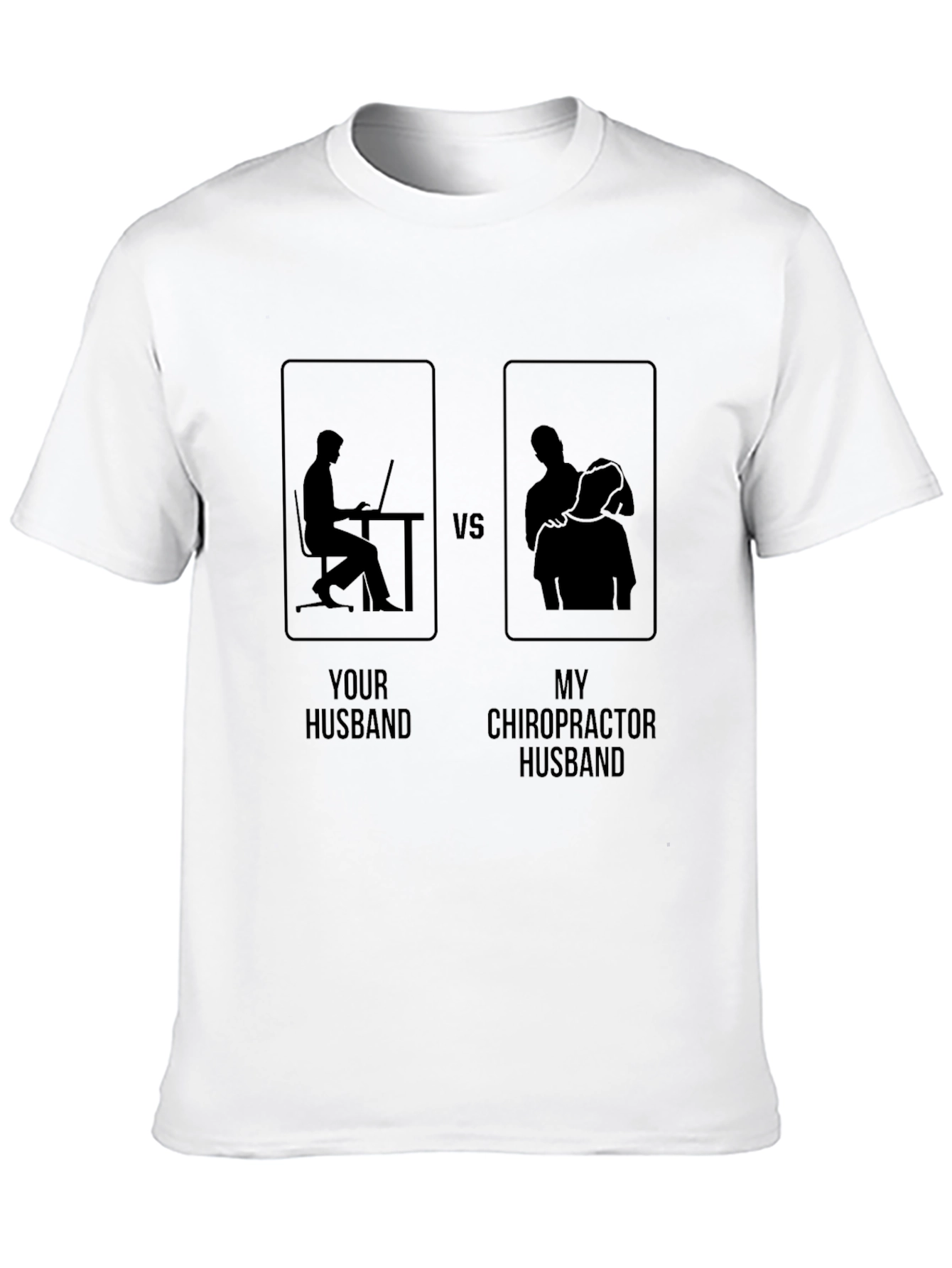 Chiropractor Husband Graphic Tee