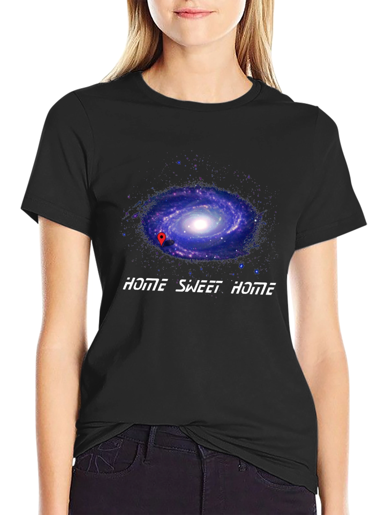 Cosmic Home Sweet Home T-Shirt - Galaxy Graphic Tee