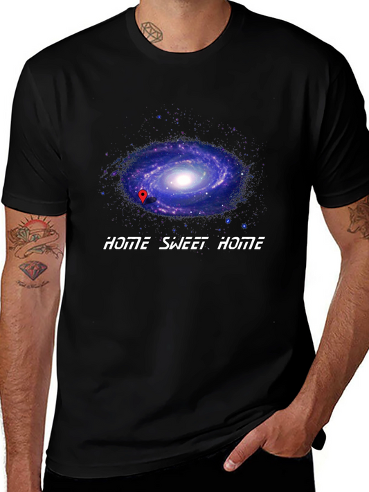 Cosmic Home Sweet Home T-Shirt - Galaxy Graphic Tee