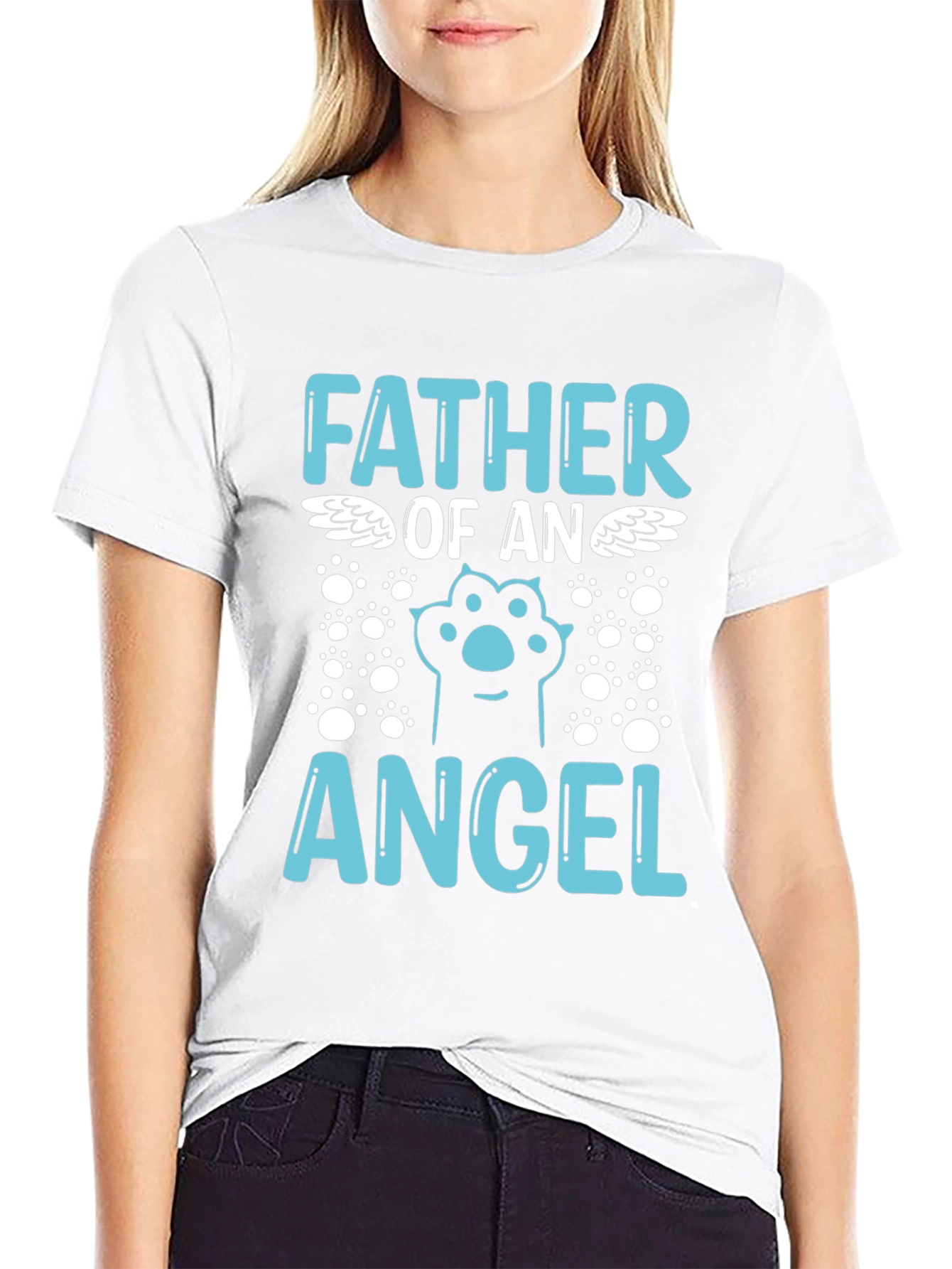 Father of an Angel Pet Memorial T-Shirt