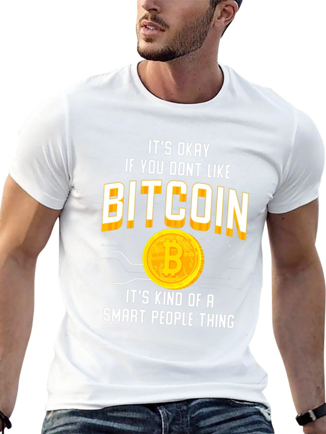 Bitcoin Smart People T-Shirt Crypto Tee