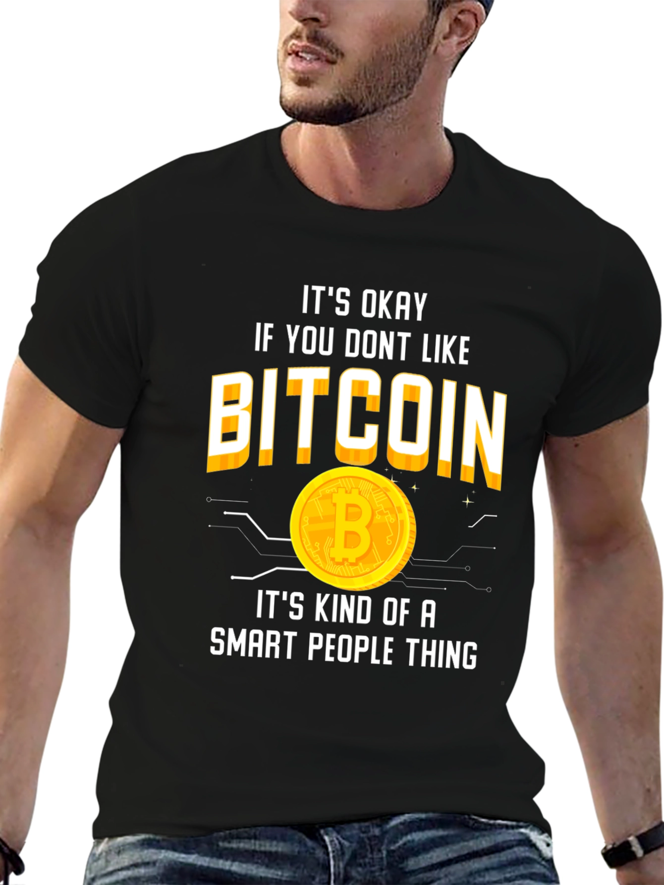 Bitcoin Smart People T-Shirt Crypto Tee